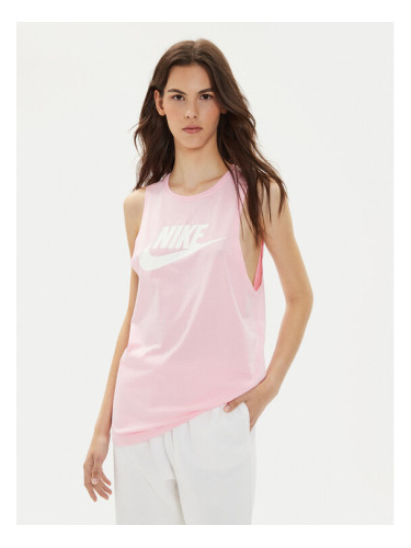 Nike топ CW2206 Розов Regular Fit