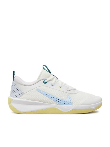 Nike Обувки за зала Omni Multi-Court (GS) DM9027 101 Екрю