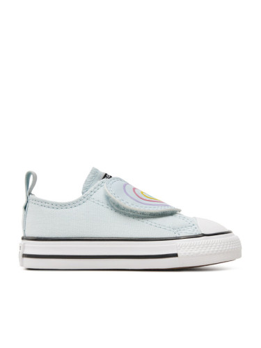 Converse Кецове Chuck Taylor All Star Heart Strap Easy-On A08380C Сив