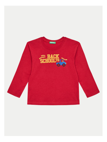 United Colors Of Benetton Блуза 3I1XG10FL Червен Regular Fit