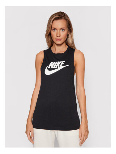 Nike топ Sportswear Futura New CW2206 Черен Regular Fit
