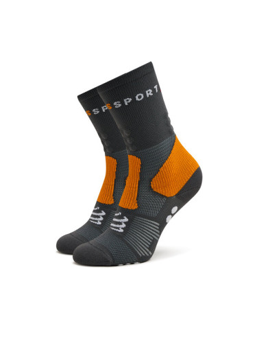 Compressport Дълги чорапи unisex Hiking SCRU2011011 Сив