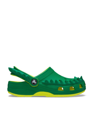 Crocs Чехли Classic Spikes Clog K 210010 Зелен