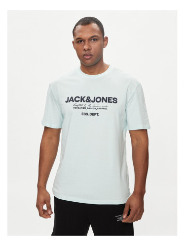 Jack&Jones Тишърт Gale 12247782 Син Relaxed Fit