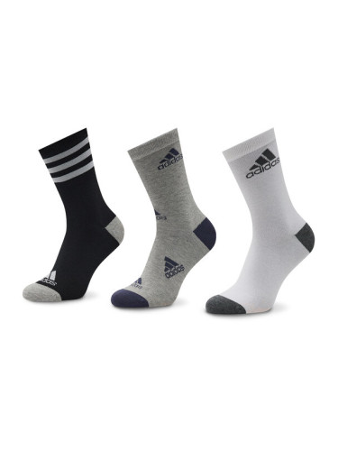 adidas Дълги чорапи Graphic Socks 3 Pairs HN5736 Черен