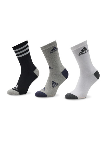 adidas Комплект 3 чифта дълги чорапи мъжки Graphic HN5736 Цветен