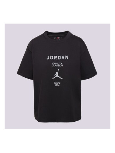 Тениска W Jordan Ss Gf Gfx Tee Jqc Off Noir/(Sail) дамски Дрехи Тениски FZ0617-045 Черен