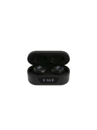 Слушалки Bluetooth безжични Guess TWS Digital BT5 Classic Logo, Черни