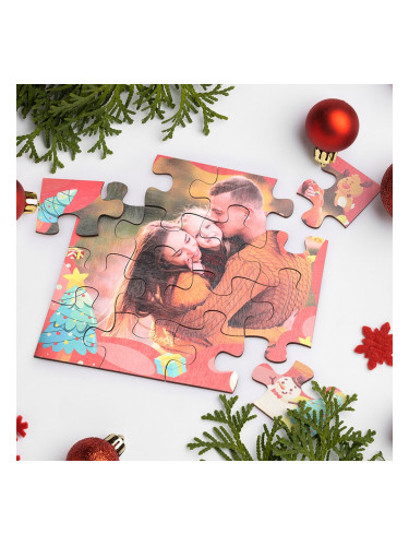 Дървен пъзел - Коледен спомен