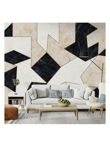 Фототапет - Пъзел от мрамор