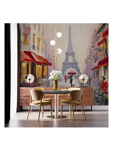 Фототапет - Парижки дъжд