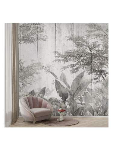 Фототапет - Foggy jungle 3