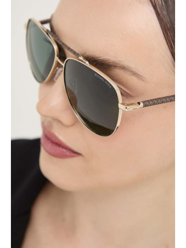 Слънчеви очила Michael Kors PORTUGAL в златисто 0MK1146