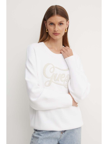 Пуловер Guess дамски в бяло  W4RR39 Z26I0