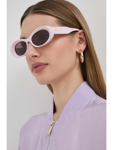 Слънчеви очила Gucci в розово