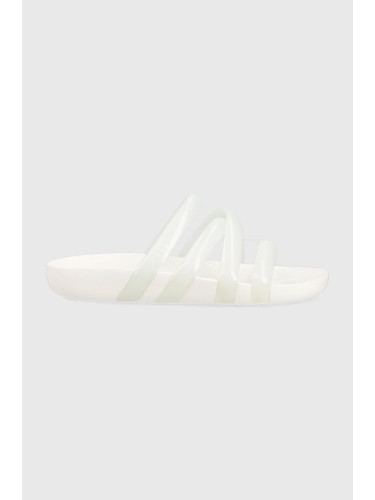 Чехли Crocs Splash Glossy Strappy Sandal в бяло 208537