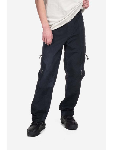Панталон A-COLD-WALL* Irregular Dye Trousers в черно със стандартна кройка