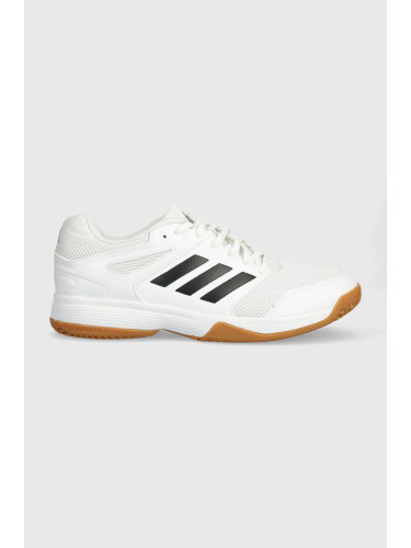 Обувки за спортове на закрито adidas Performance Speedcourt  halowe в бяло IE8032