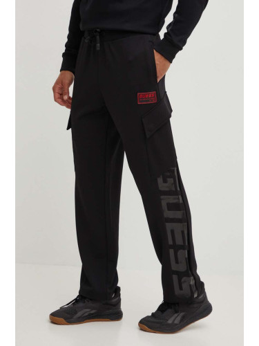 Панталон Guess в черно с принт Z4RB01 KBO62