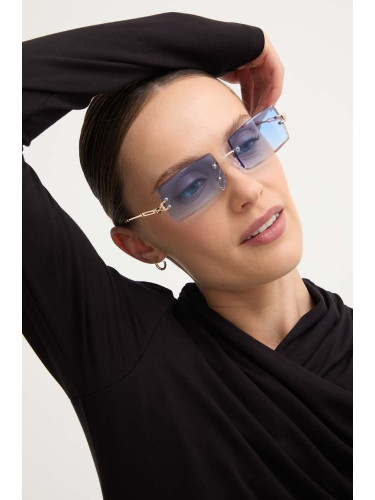 Слънчеви очила Answear Lab в лилаво