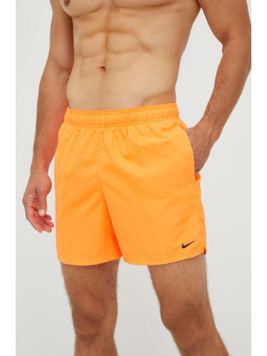 Плувни шорти Nike в оранжево