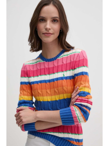 Памучен пуловер Polo Ralph Lauren от лека материя 211935304