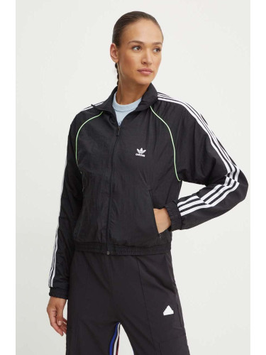 Яке adidas Originals в черно преходен модел IT9689