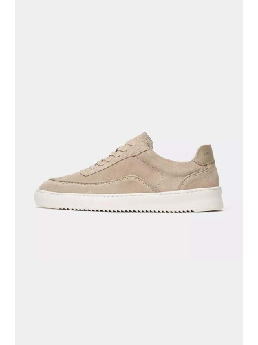 Велурени маратонки Filling Pieces Mondo Suede Lux в бежово 46733731002