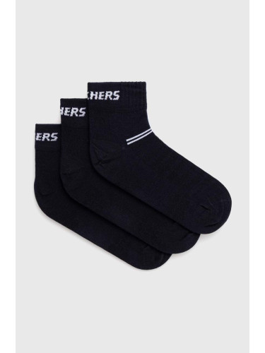 Чорапи Skechers (3 броя) в тъмносиньо