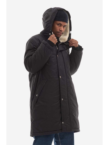 Яке A.P.C. Parka Hector COEZV-H30179 BLACK в черно преходен модел