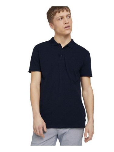 Тениска с яка Polo Navy