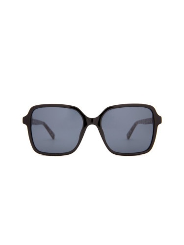 Moschino Love Mol032/S 807 IR 55 - квадратна слънчеви очила, дамски, черни