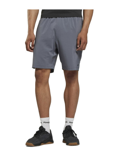 REEBOK Workout Ready Woven Shorts Polyester Grey
