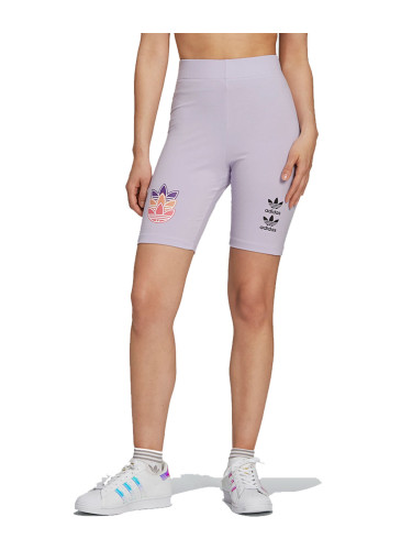 ADIDAS Originals Logo Play Short Tights Purple