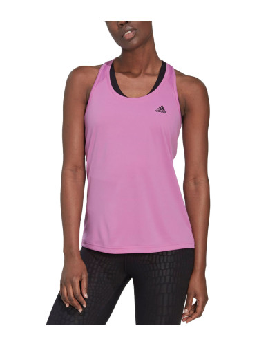 ADIDAS Designed To Move 3-Stripes Sport Tank Top Purple