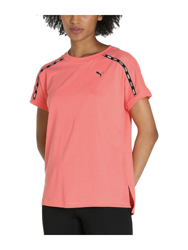 PUMA Logo Boyfriend Training Tee Orange