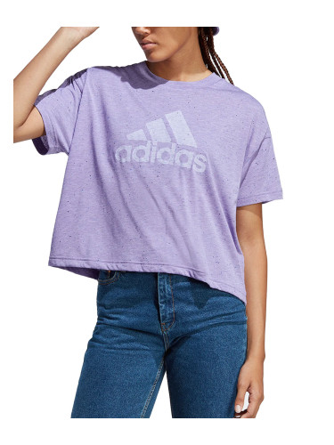 ADIDAS Sportswear Future Icons Winners Tee Purple