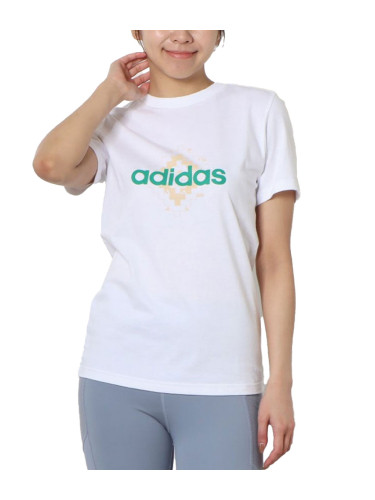 ADIDAS Sportswear Woven Graphic Tee White