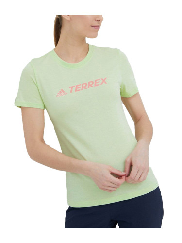ADIDAS Terrex Classic Logo Tee Green