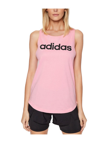 ADIDAS Essentials Loose Logo Tank Top Pink