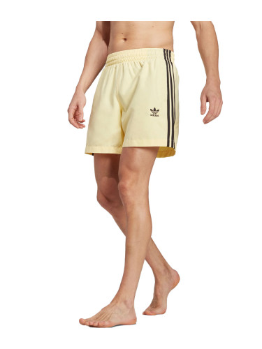 ADIDAS Originals Adicolor 3-Stripes Swim Shorts Yellow