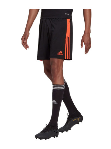ADIDAS Tiro Essentials Training Shorts Black/Orange