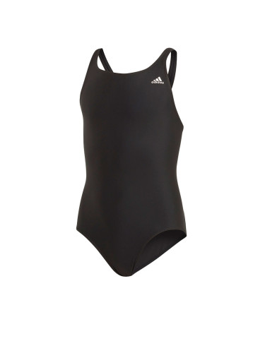 ADIDAS Solid Fitness Swimsuit Black