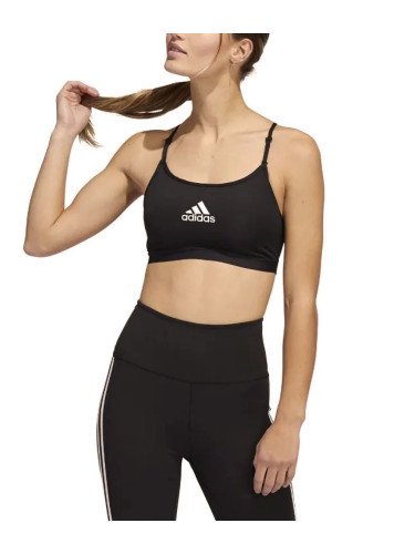 ADIDAS AeroReact Training Light Support Bra Black