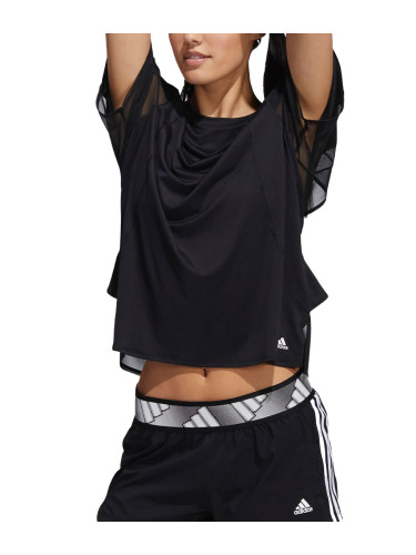 ADIDAS Luxe Training Tee Black