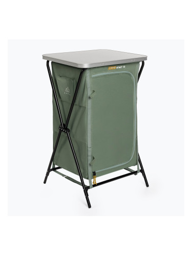 Туристическо шкафче KADVA CAMPshelf 13 green