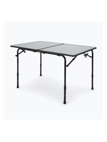 Сгъваема туристическа маса KADVA CAMPtable голяма за 4-6 души сива