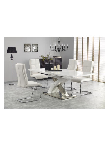 Трапезна маса Мебели Богдан модел 42-Sandor 2 White BM