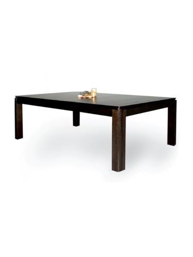 Разтегателна трапезна маса Мебели Богдан модел 46-Saragosa венге, канела BM, размери: 140 - 180 / 90 / 75 см