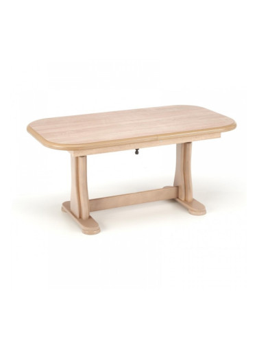 Холна маса Мебели Богдан модел 62-Tymon BM дъб сонома, размер: 125-164/65/60-72 см